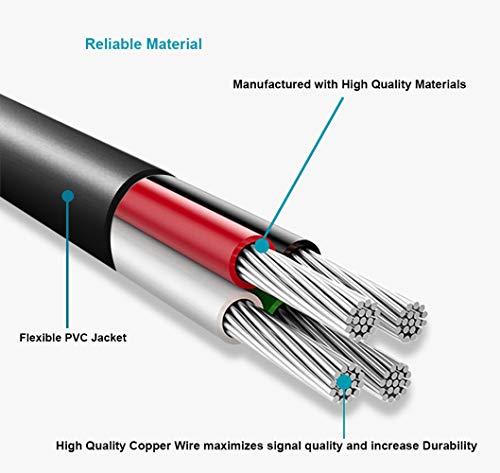 MaxLLTo 5ft Extra Long USB Data Battery Power Charger Cable Cord Lead for Nikon Coolpix S6500 S6000, S6100, S6150, S6200, S6300, S6400, S6600, S6800, S8000, S8100, S8200,S9050, S9100, S9200, S9300, S9400, S9500