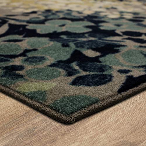 Mohawk Home Floral Radiance Area Rug, Grey (5' x 7')