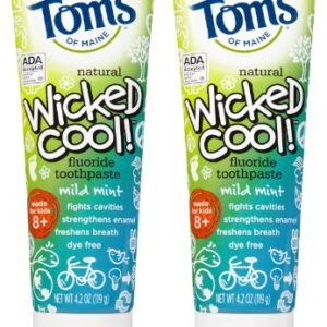 Tom's of Maine Wicked Cool Anticavity Paste - 4.2 oz - 2 pk