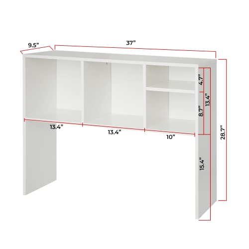DormCo The College Cube - Desk Bookshelf - White Color