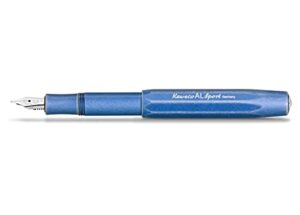 kaweco al sport fountain pen stonewashed blue i premium fountain pen for ink cartridges i exclusive fountain pen 13 cm i nib: m (medium)