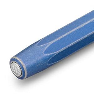 Kaweco AL SPORT Fountain Pen Stonewashed Blue I Premium Fountain Pen for Ink Cartridges I Exclusive Fountain Pen 13 cm I Nib: M (Medium)