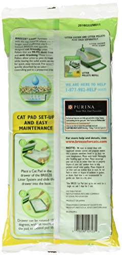 Purina Tidy Cats Breeze Cat Pads Refill Pack - 10-Count Pouches