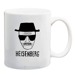 beegeetees heisenberg bad walter white funny coffee mug office tea cup (11 oz)