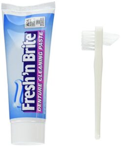 fresh 'n brite denture cleaning paste, 3.8 ounce (pack of 2)