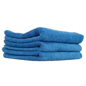 chemical guys mic10203 microfiber towel (blue 15" x 15") , pack of 3