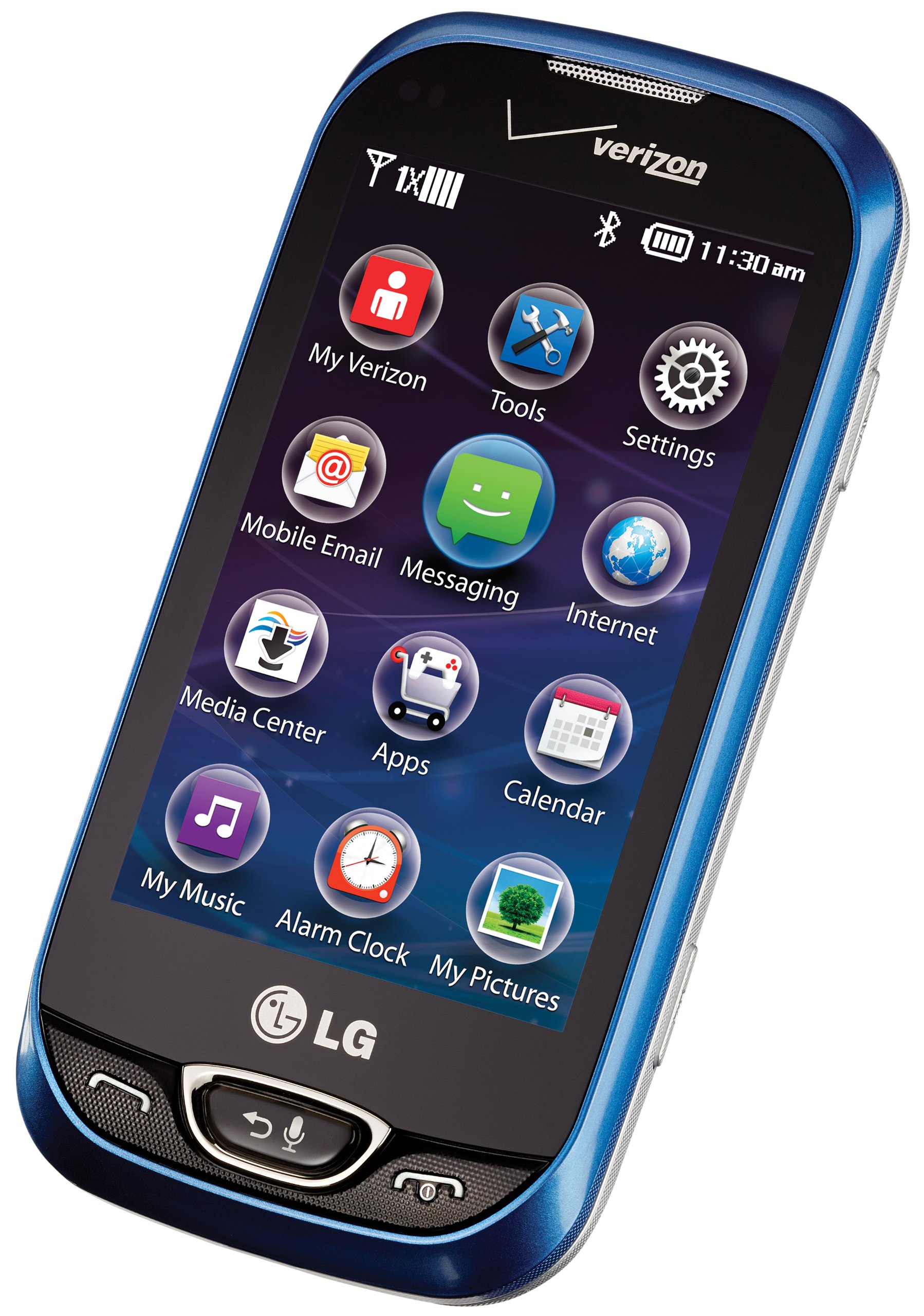 LG Extravert 2, Blue (Verizon Wireless)