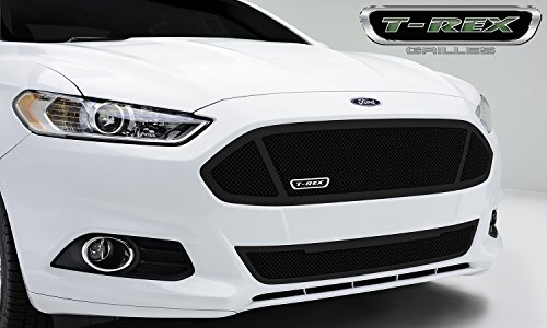 T-Rex Grilles 2013-2015 Ford Fusion Upper Class Series Main Grille, Black, 1 Pc, Replacement, 3 Window Design - PN #51531