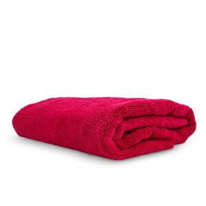 chemical guys mic_723 microfiber towel (red, 25" x 36"")