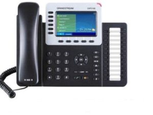 grandstream lot of 4 gxp2160 enterprise 6-line ip phone, 4.3 lcd, poe, bluetooth