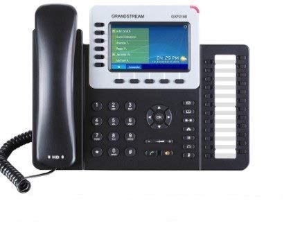 Grandstream Lot of 4 GXP2160 Enterprise 6-Line IP Phone, 4.3 LCD, PoE, Bluetooth