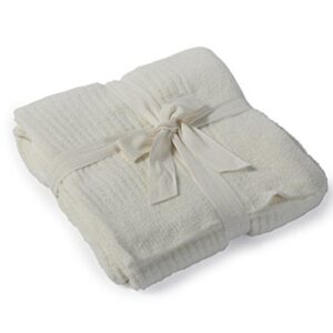 Barefoot Dreams CozyChic Lite Throw, Pearl