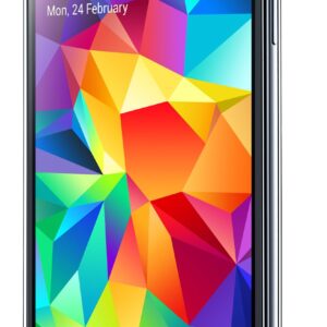 Samsung Galaxy S5 G900FD DUOS 4G LTE 16GB Unlocked GSM Dual-SIM Quad-Core Smartphone - Retail Packaging - Black