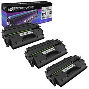 speedyinks compatible toner cartridge replacement for canon 119 hy (3 pack - black) for use in imageclass lbp6300dn, lbp6650dn,lbp6670dn, m6160dw, mf5850dn, mf5880dn, mf5950dw, mf5960dn, & mf6180dw
