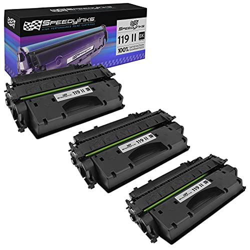 SPEEDYINKS Compatible Toner Cartridge Replacement for Canon 119 HY (3 Pack - Black) for use in ImageClass LBP6300dn, LBP6650dn,LBP6670dn, M6160dw, MF5850dn, MF5880dn, MF5950dw, MF5960dn, & MF6180dw