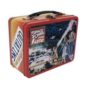 factory entertainment back to the future tin tote, 6"