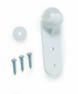 camco 42005 awning roller ball with screen door slide, white
