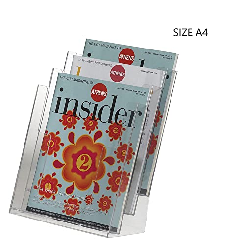 Q Connect A4 Literature Holder with 3 Pockets