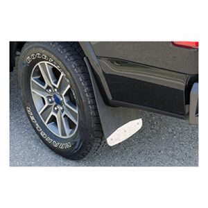 LUVERNE 250230 Front or Rear 12 x 20-Inch Textured Rubber Mud Guards Black Inch Inch Select Dodge Ram 1500, 2500, 3500