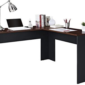 Ameriwood Home The Works L Desk, Cherry