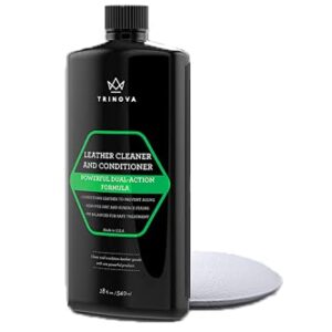 TriNova Leather Conditioner and Cleaner, 18 oz / 540 ml