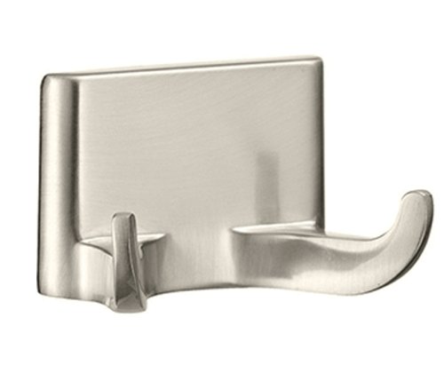 Randall Series Double Robe Hook Bath Accessories - Brushed Nickel