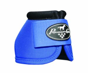 professional's choice ★ ballistic no turn overreach bell boots all colors & sizes (royal blue, medium)