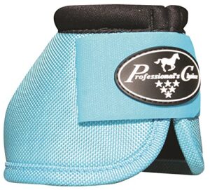 professional's choice ballistic no turn overreach bell boots all colors & sizes (turquoise, xl)