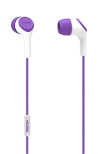 koss keb15i in-ear headphone, purple