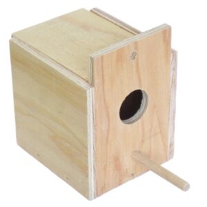 YML Assembled Wooden Nest Box for Outside Mount, Small