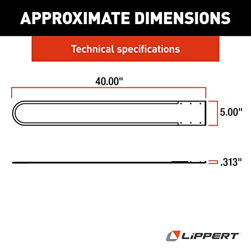 Lippert 134993 RV Carpet Protection Slide-Out Slicker