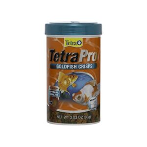 tetra 77076 tetrapro goldfish crisps for fishes, 3.03 oz