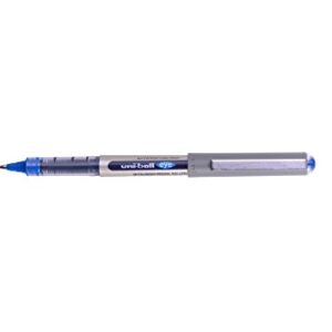 uni-ball UB-157 Eye Fine Rollerball Pens, Blue Uni Super Ink, 7mm Nib, Box of 12