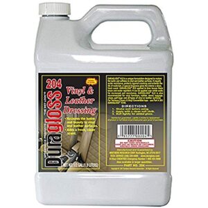 duragloss 204 vinyl and leather dressing - 64 fl. oz.