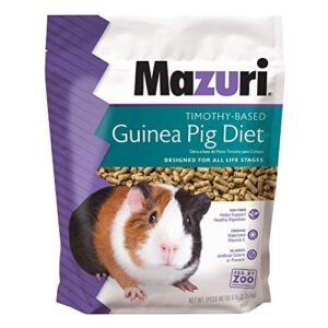 mazuri | timothy-based guinea pig food | 5 pound (5 lb.) bag