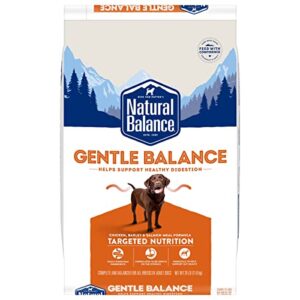 natural balance gentle balance chicken barley & salmon meal adult dry dog food 26 pound (pack of 1)