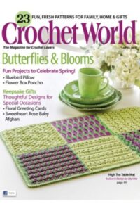 crochet world magazine april 2014