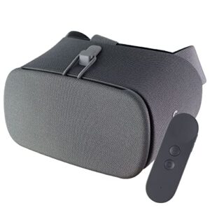 google daydream view vr headset 2nd generation for pixel 2, 2xl 3, 3xl (charcoal gray)