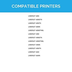 LD Products Compatible Toner Cartridge Replacements for HP 42A Q5942A (Black, 2-Pack) for Laserjet 4250, 4250tn, 4350n, 4250dtn, 4350, 4350tn, 4250dtnsl, 4350dtn, 4250n, 4350dtnsl, 4240, 4240n