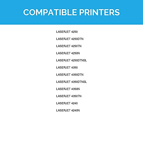 LD Products Compatible Toner Cartridge Replacements for HP 42A Q5942A (Black, 2-Pack) for Laserjet 4250, 4250tn, 4350n, 4250dtn, 4350, 4350tn, 4250dtnsl, 4350dtn, 4250n, 4350dtnsl, 4240, 4240n