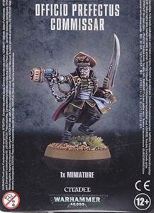 games workshop 99070105001" officio prefectus commissar tabletop and miniature game