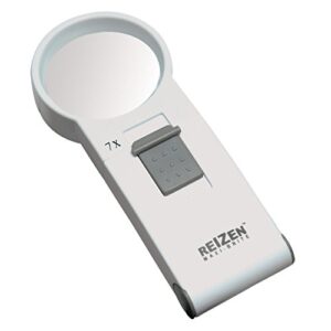 Reizen Maxi-Brite LED Handheld Magnifier - 7X