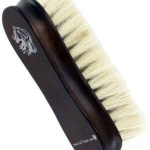 Tail Tamers W210 Great Grooves Wood Series Dandy Horse Hair Brush, Large