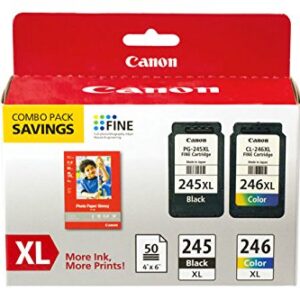 CNM8278B005 - Canon 8278B005 PG-245XL/CL-246XL Ink amp; Paper Combo Pack
