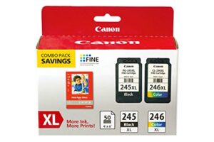 cnm8278b005 - canon 8278b005 pg-245xl/cl-246xl ink amp; paper combo pack