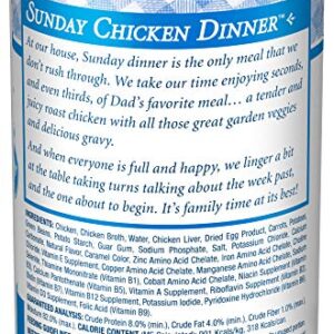 Blue Buffalo Family Favorites Natural Adult Wet Dog Food, Sunday Chicken 12.5-oz can (Pack of 12)