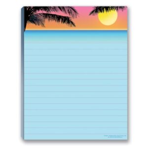 Stonehouse Collection Beach Notepad Pack - 4 Assorted Beach Notepads - USA Made