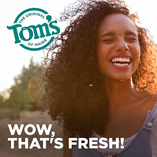 Tom's of Maine Natural Wicked Fresh! Fluoride Toothpaste, Cool Peppermint, 4.7 oz. 2-Pack (Packaging May Vary)