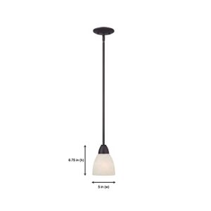 Designers Fountain 15005-MP-34 Torino Mini Pendant, Oil Rubbed Bronze