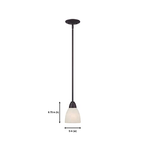 Designers Fountain 15005-MP-34 Torino Mini Pendant, Oil Rubbed Bronze